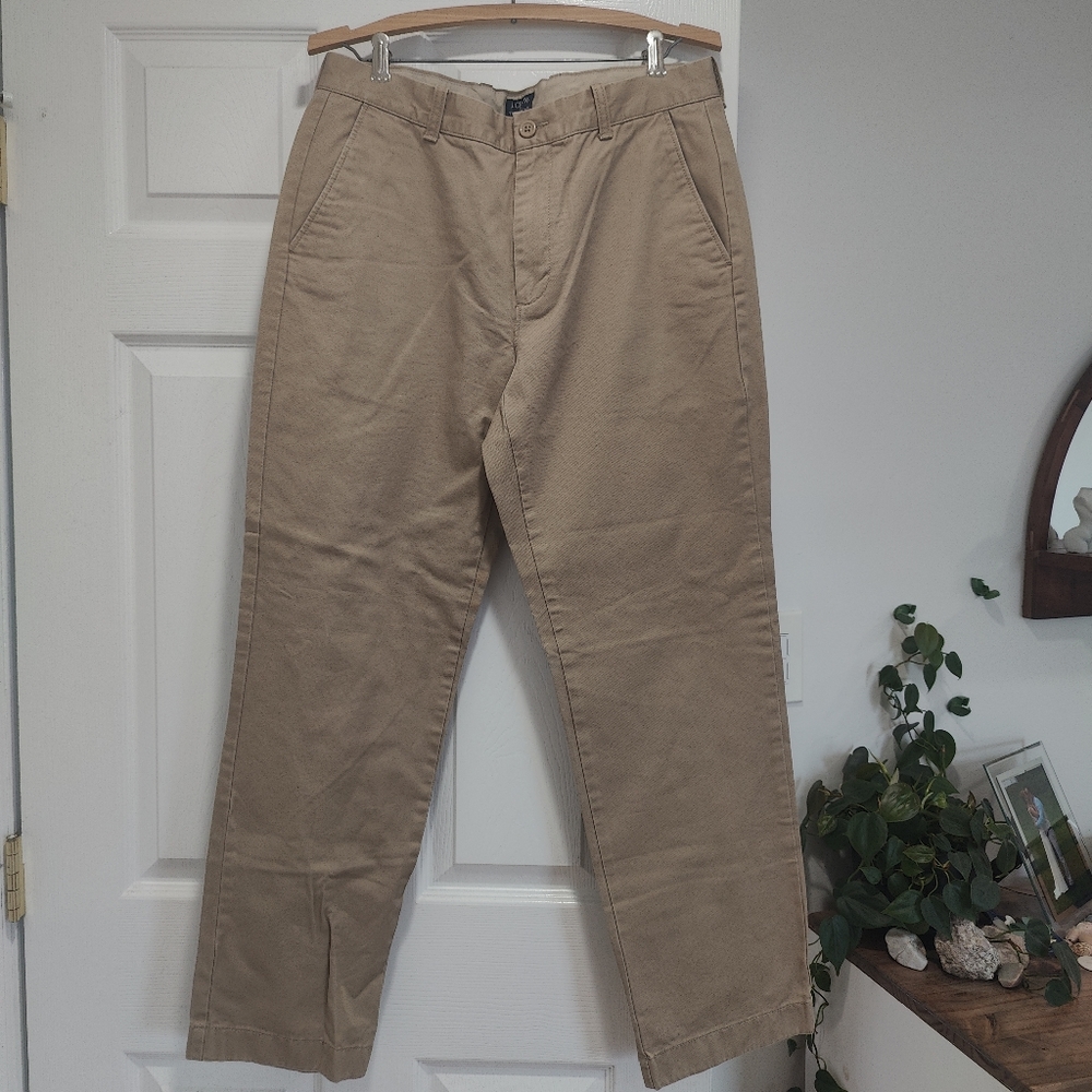 J.Crew Bleecker Athletic-fit broken-in khaki pant